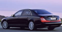 Maybach 57 2007 rear view