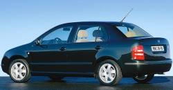 Skoda Fabia 2000 rear view