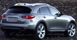 Infiniti FX 2011 rear view