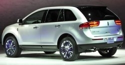 Lincoln MKX 2014 rear view