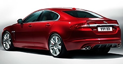 Jaguar XF 2015 rear view