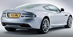 Aston Martin DB9 2013 rear view