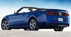 Ford Mustang Convertible 2013 rear view