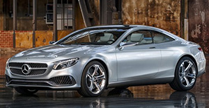 Mercedes-Benz S-Class Coupe 2017 front view