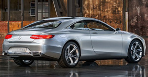 Mercedes-Benz S-Class Coupe 2017 rear view