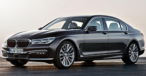 BMW 7-Series 2017 front view