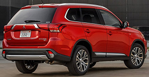 ميتسوبيشي اوت لاندر 2017 - الخارجية