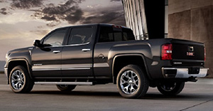 GMC Sierra 1500 2017 rear view
