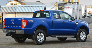 Ford Ranger 2017 rear view