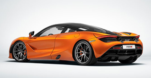 McLaren 720S 2020 rear view