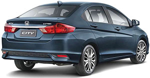Honda City 2018 rear view