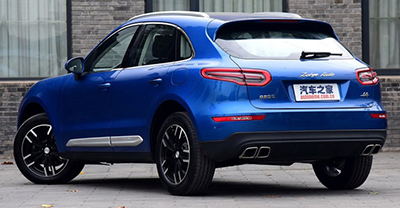 Zotye SR9 2017 - Exterior