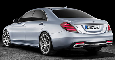 Mercedes-Benz S-Class 2020 rear view