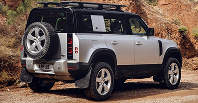 Land Rover Defender 2022 rear view