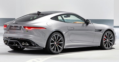 Jaguar F-Type Coupe 2022 rear view