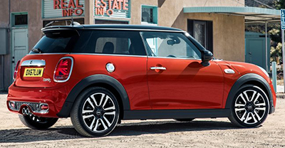 MINI Cooper 2019 rear view