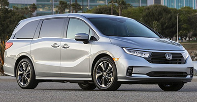 Honda Odyssey 2021 front view