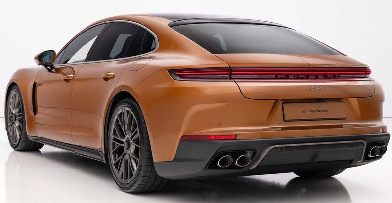 Porsche Panamera 2024 rear view