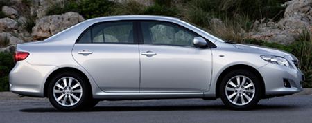 2008 2009 Toyota Corolla sedan