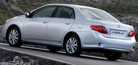2008 2009 Toyota Corolla sedan