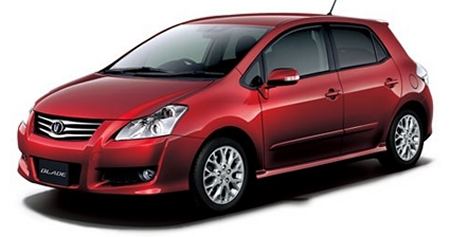 2008 2009 Toyota Corolla sedan blade matrix