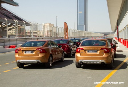 2011 Volvo S60 at the Dubai Autodrome