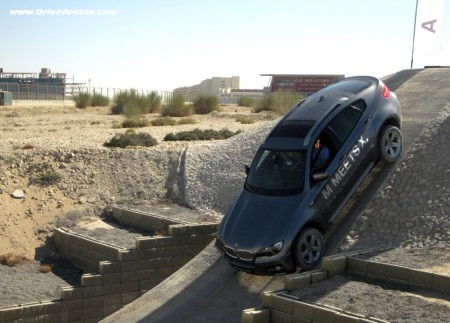 2011 BMW X6 at the BMW Roadshow in Dubai Autodrome