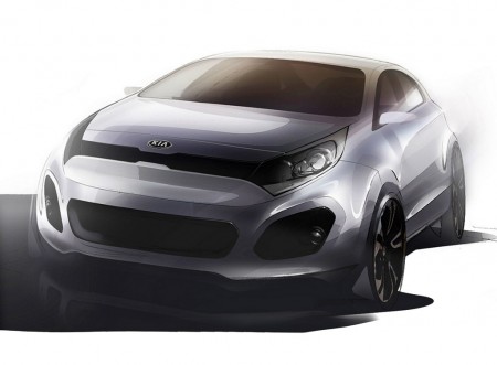 2012 Kia Rio sketch
