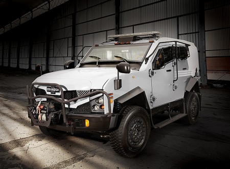 Oshkosh SandCat Protected Patrol Vehicle