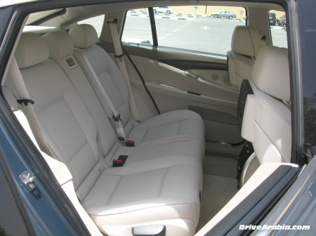 2010 BMW 535i GT interior