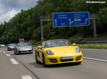 2012 Porsche Boxster in Germany