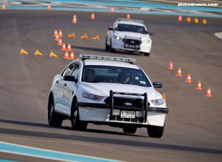 Ford Taurus Police Interceptor at Yas Marina Abu Dhabi