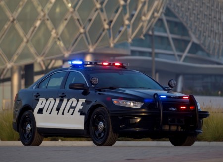 Ford Taurus Police Interceptor at Yas Marina Abu Dhabi