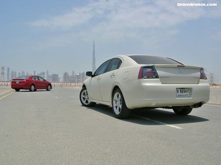 2012 Toyota Camry vs 2008 Mitsubishi Galant GTS