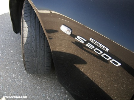 Honda S2000 with Bridgestone Potenza tyres