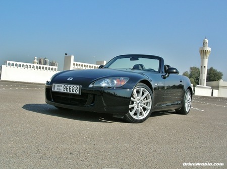 Honda S2000 with Bridgestone Potenza tyres