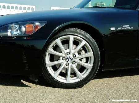 Honda S2000 with Bridgestone Potenza tyres