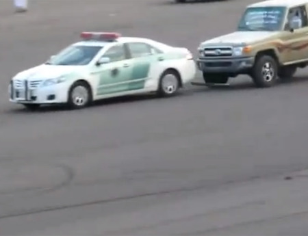 Saudi Arabia Police Car Chase