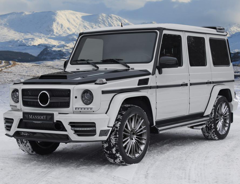 2013 Mercedes-Benz G-Class gets tuned by Mansory