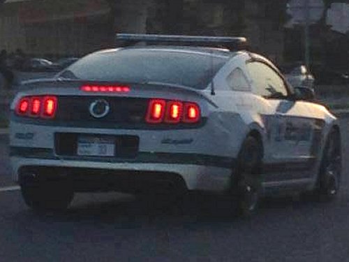 Dubai Police gets BMW M6 & Ford Mustang cop cars