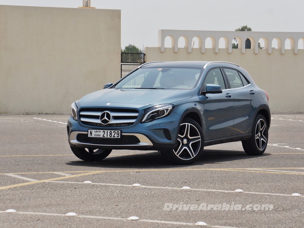 القيادة الأولى: مرسيدس-بنز GLA 250 4Matic  في الإمارات العربية المتحدة