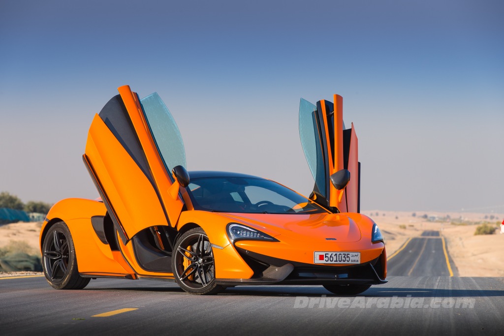 القيادة الأولى: مكلارين 570 S في الإمارات العربية المتحدة