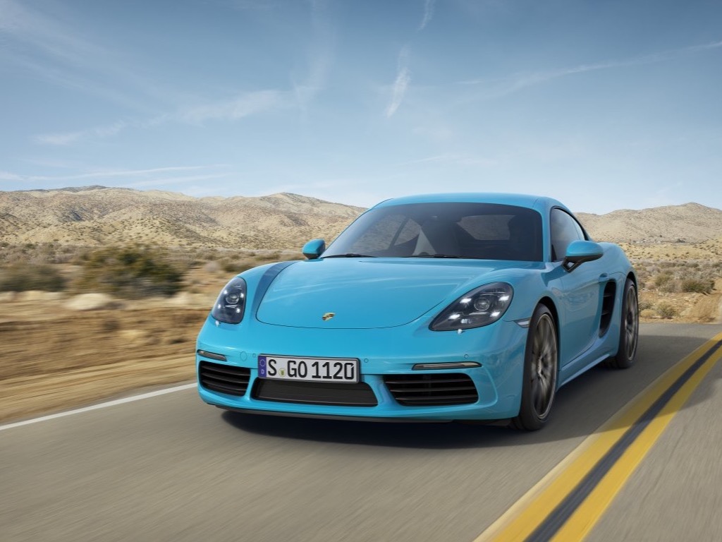 الكشف عن 2017 بورشه كايمان 718 توربو في معرض بكين الدولي للسيارات