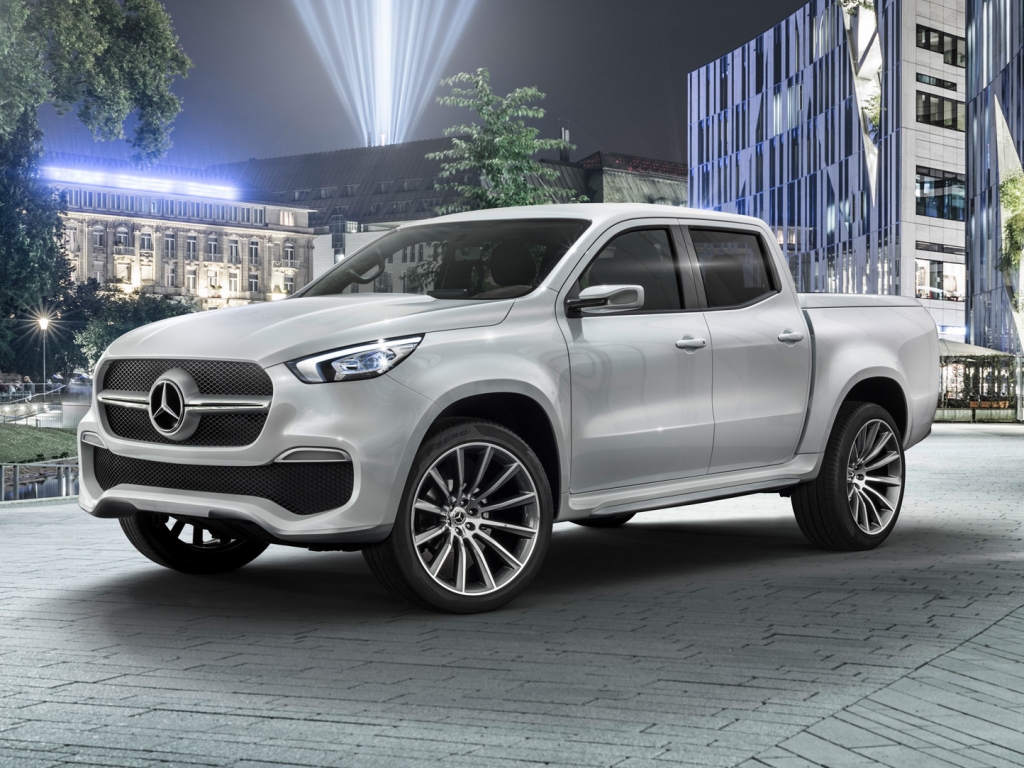 الكشف عن النموذج الأولي من سيارة مرسيدس-بنز X - Class بيك أب المستمدة من نيسان-نافارا