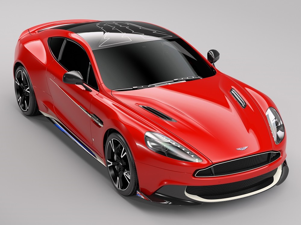 Q من أستون مارتن: نسخة فانكويش إس ريد آروز (السهام الحمراء)