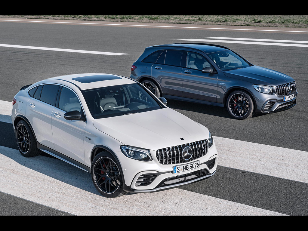الكشف عن سيارتي 2018 مرسيدس بنز  GLC 63 AMG و  GLC 63 AMGكوبيه