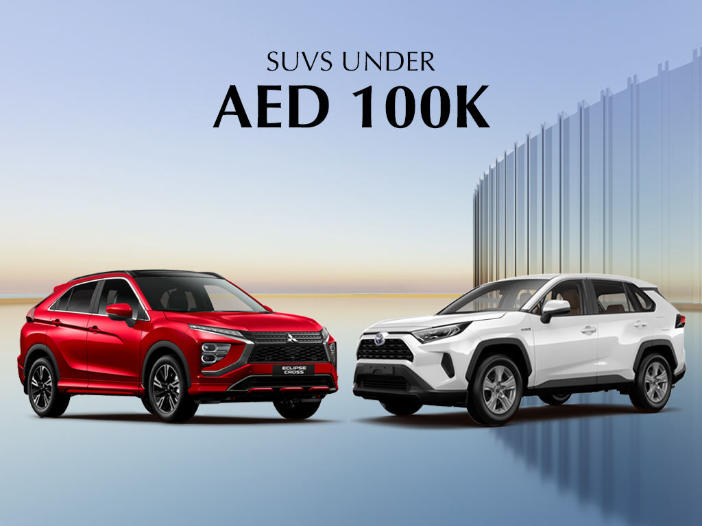 Latest SUVs under AED 100,000 in the UAE
