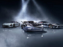 Toyota GT GT3 and Toyota GR GT and Lexus LFA Concept