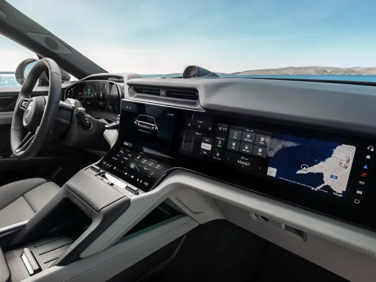 Porsche Cayenne Turbo Coupe Electric interior